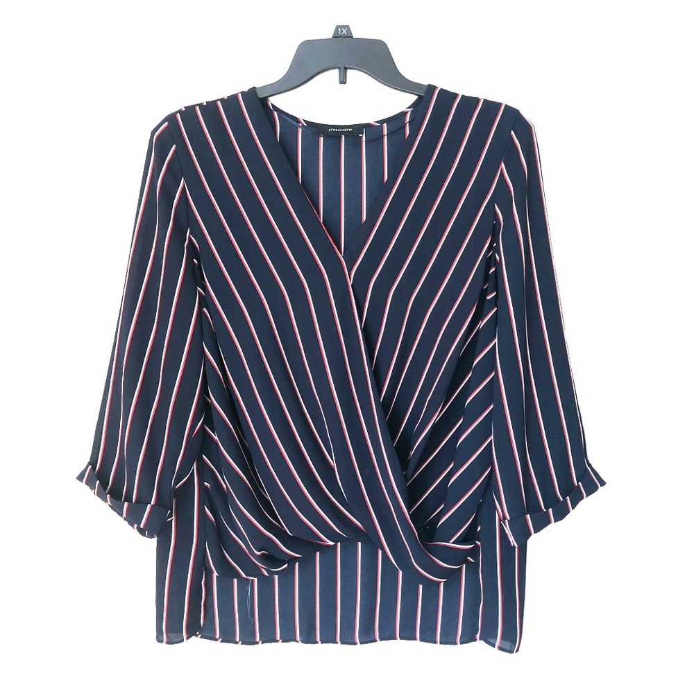 🌵 Atmosphere Striped Blue Blouse
